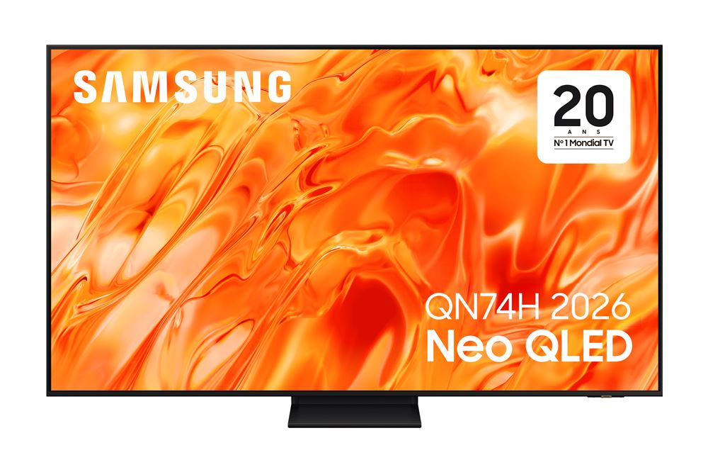 Samsung TQ85QN74H TV Smart Neo QLED 85 pouces 4K Mini LED Vision AI Noir - Neuf