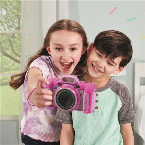 VTech KidiZoom Duo FX Appareil Photo Numérique Enfant Photo Selfie Vidéo Écran Couleur Studio BD Filtres et Effets Rigolos Cadeau Enfant de à Contenu en Français - vue 7