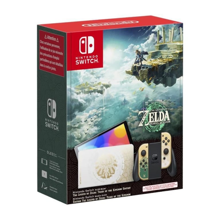 Switch - Modele OLED  Ed. The Legend of Zelda: Tears of the Kingdom -  Nintendo
