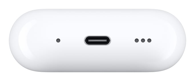 AirPods Pro (2e génération) - Recharge USB-C, Magsafe et sans fil, Blanc