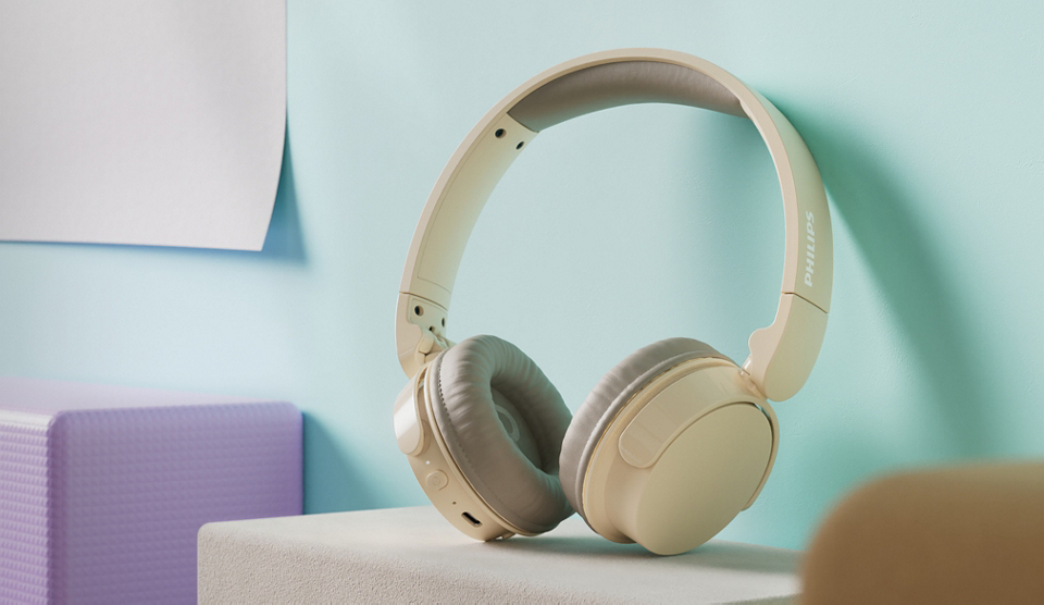 Philips TAH3209BG Casque sans Fil Supra aural Bluetooth léger Isolation phonique Passive 25 Heures d’autonomie Son Naturel appels clairs Basses dynamiques Recharge en 2 Heures Via USB C - vue 4