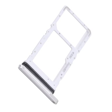 Samsung Bandeja tarjeta SIM para Galaxy Tab A7 Paquete servicio original Plateado