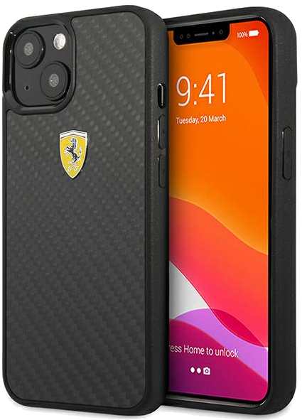 Étui Ferrari pour iPhone 13 mini 5.4 noir