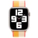 Sport Loop Band pour Apple Watch Series 1 á 10 / SE / Ultra (2) (44/45/46/49 mm) - Maize/White