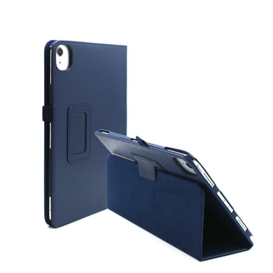 Apple iPad Air 5 M1 2022 Etui bleu avec Stand