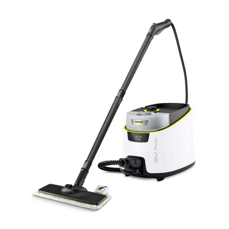 Kärcher SC 5 DELUXE SIGNATURE LINE Nettoyeur vapeur traineau 1,3 L 2250 W Noir, Blanc
