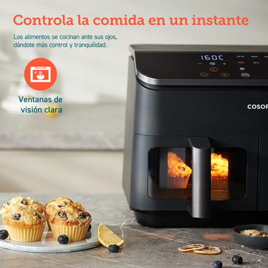 Freidora sin aceite COSORI Dual Basket Chef Edition 8,5 litros