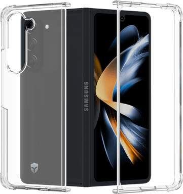 Force Case Funda Doble Reforzada para Samsung Galaxy Z Fold 5 DUO Transparente