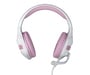 Konix Geek Girl Auriculares de cristal con diadema con cable Play Pink, White