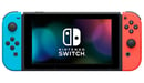 Switch & Nintendo Switch Sports (Pré-installé) + 3 mois d'abonnement NSO (Code), Bleu Néon & Rouge