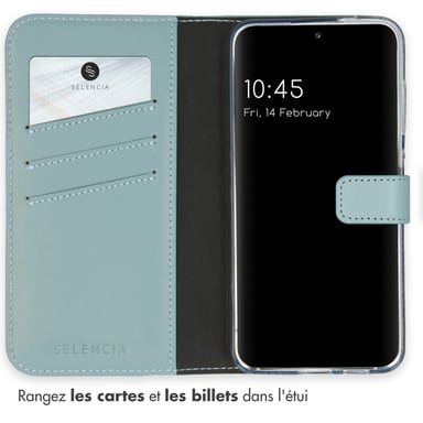 Selencia SH00068435 coque de protection pour téléphones portables Bleu clair Samsung Samsung Galaxy S24
