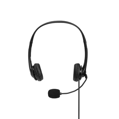 Lindy Micro-casque filaire USB Type A avec contrôle In-line - Neuf Noir - vue 3