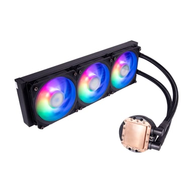 Cooler Master MasterLiquid PL360 Flux Processeur Kit de refroidissement du liquide 12 cm Noir - Neuf