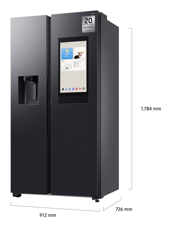 RS90F66BEF Bespoke AI Family Hub - vue 4