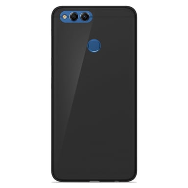 Coque silicone unie compatible Givré Noir Huawei Y9 2018