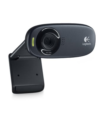 Logitech 960-000585 webcam 1280 x 720 pixels USB Noir - Neuf