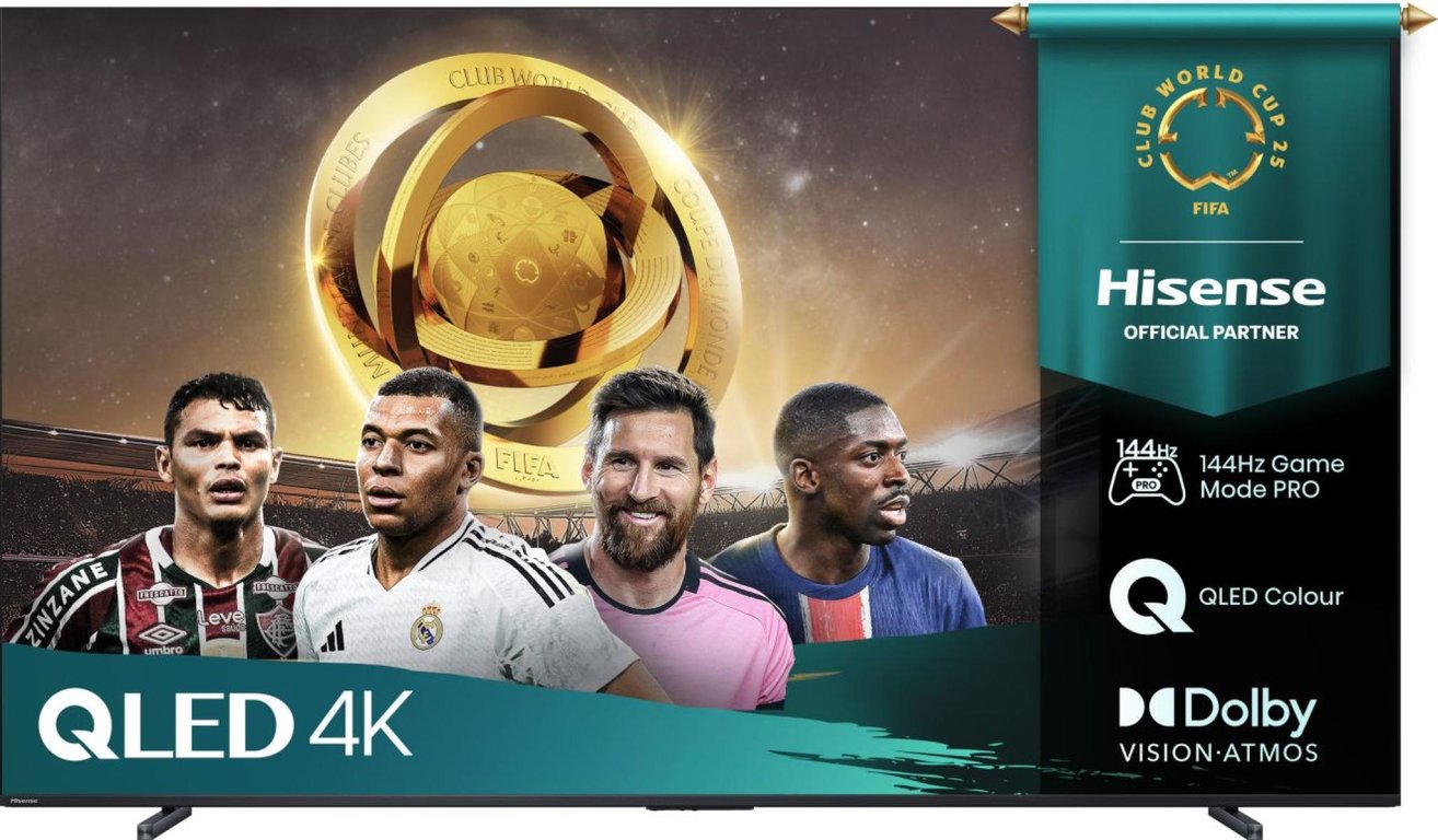 TV QLED Hisense 4K UHD 100E7Q Pro 253 cm 2025 - vue 8