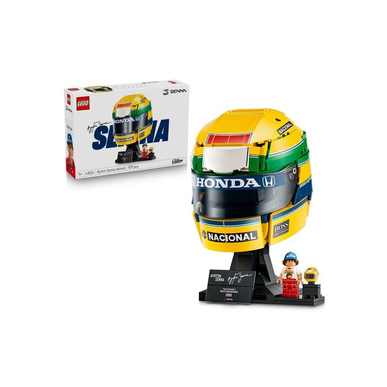 LEGO Editions 43024 Casque d’Ayrton Senna Maquette Produit F1 A partir de - vue 2