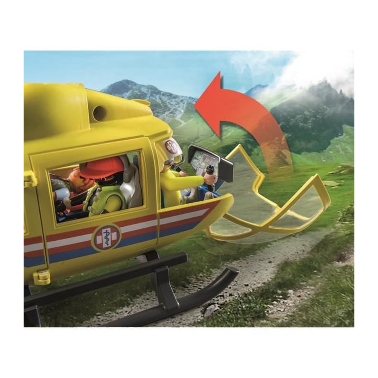 71203 Hélicoptere de secours, Figurine, City Action Les Secouristes - Neuf