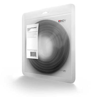 Lindy Câble réseau Noir Cat.6 S/FTP, 15m