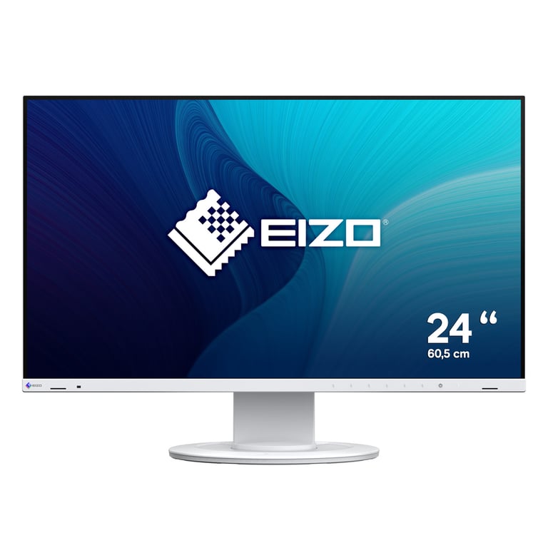 EIZO FlexScan EV2400R-WT écran plat de PC 60,5 cm (23.8 ) 1920 x 1080 pixels Full HD LCD Blanc - Neuf