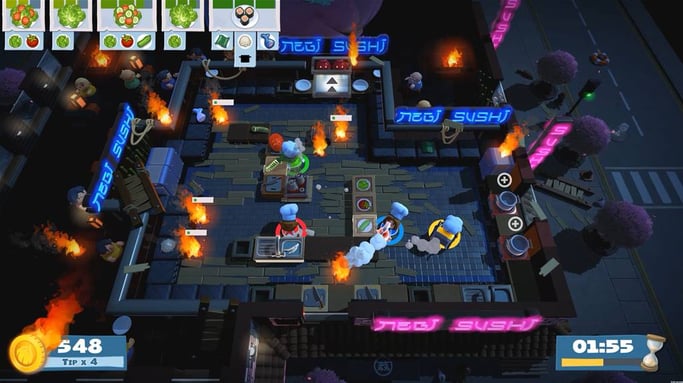 Overcooked! 1+2 Switch