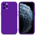 Coque pour Apple iPhone 11 PRO MAX en FLUID VIOLET FONCÉ Housse de protection Étui en silicone TPU flexible