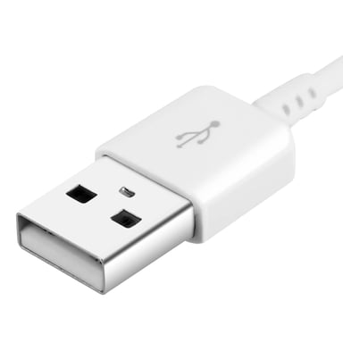 Cable de datos original Samsung de USB a Tipo C de 1,5 m blanco (blanco)