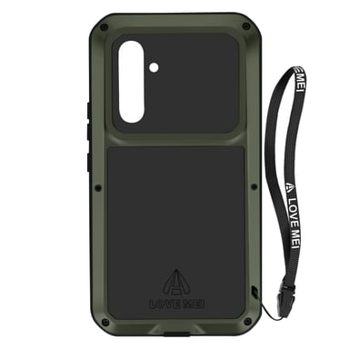 Coque pour Samsung Galaxy A54 5G Intégrale Antichoc Antichute Etanche Kaki