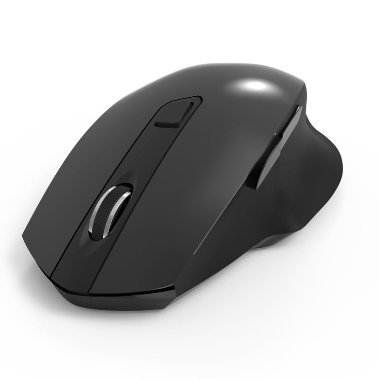 Inca IWM-515 souris Bureau Droitier Bluetooth + USB Type-A Laser 3600 DPI Noir - vue 5