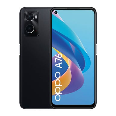 Oppo A76 128 GB, Negro, desbloqueado