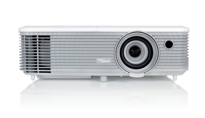 Optoma EH400+ Proyector de alcance estándar 4000 lúmenes ANSI DLP 1080p (1920x1080) 3D Gris
