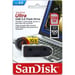 SanDisk Ultra USB flash drive 128 GB USB Type-A 3.2 Gen 1 (3.1 Gen 1) Nero