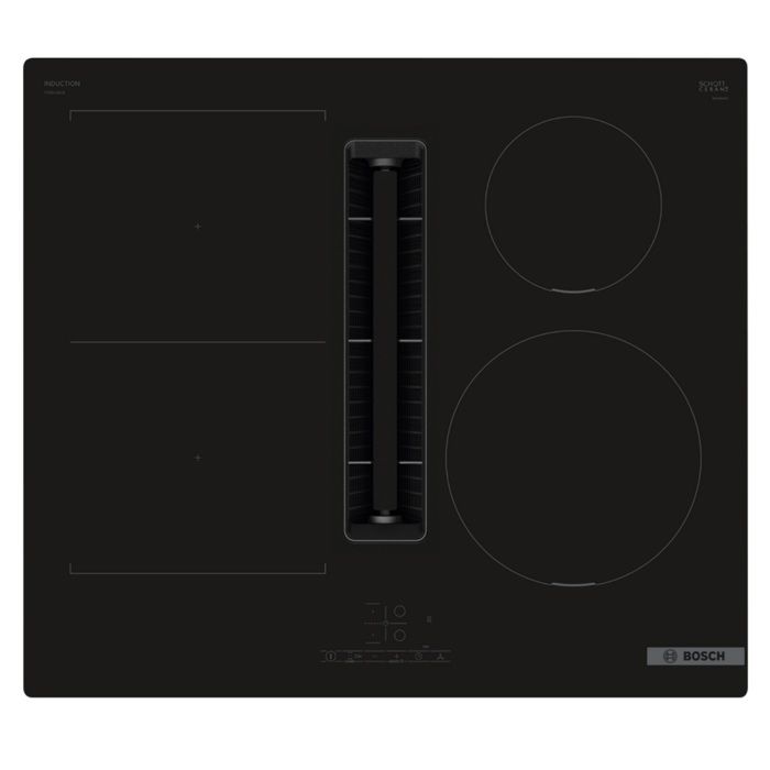 BOSCH Table de cuisson induction aspirante 60 cm 4 foyers PVS611B16E - vue 5