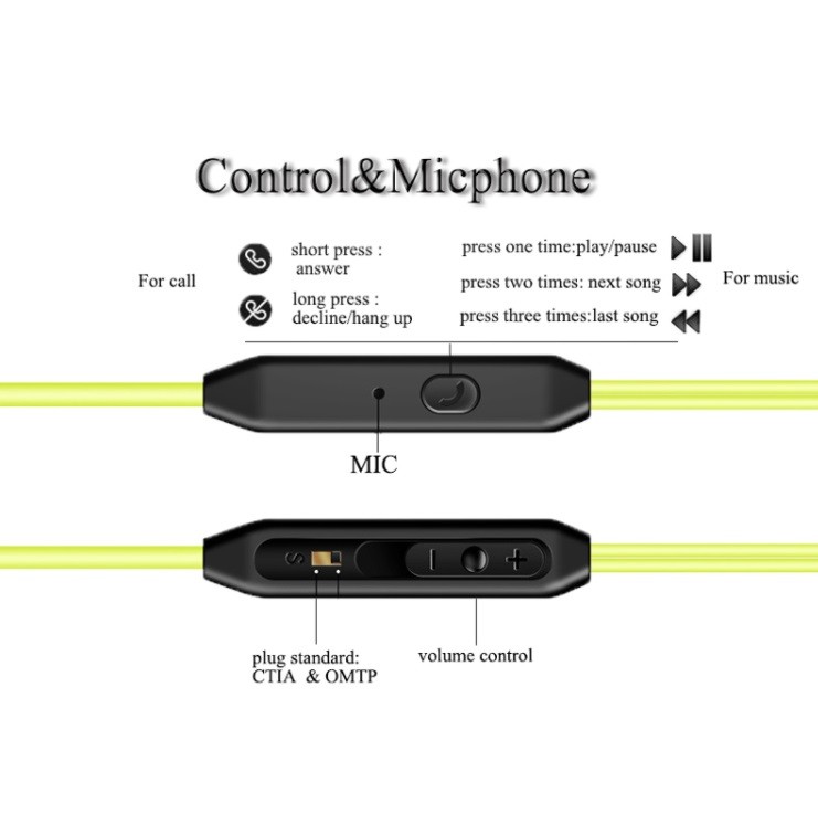 Ecouteurs Bluetooth Sport pour IPHONE Xr Smartphone Sans Fil Bouton Son Kit  Main Libre INTRA AURICULAIRE Universel (BLEU)