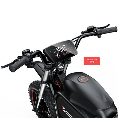 Trottinette électrique iScooter DX5 Max, batterie 52 V 20 Ah, double frein à disque hydraulique et écran couleur NFC