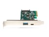 Hamlet HUSB312TCPCX carte et adaptateur d'interfaces Interne USB 3.2 Gen 1 (3.1 Gen 1)