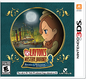 Nintendo 3ds Laytons Mystery Journey: Katrielle Import Allemand - vue 2