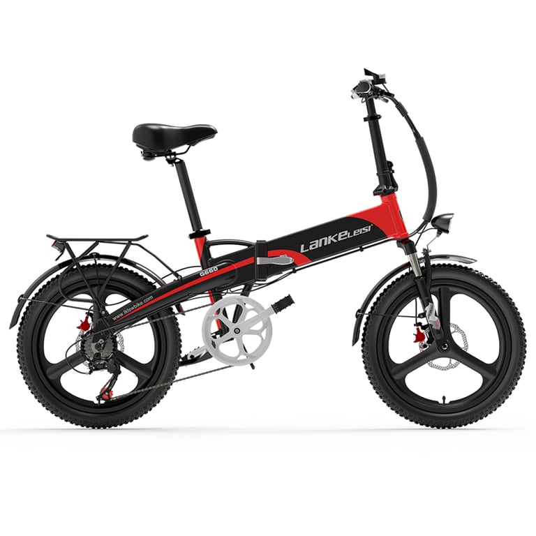 Vélo Électrique Pliant LANKELEISI G660 – Moteur 500 W, Batterie 48 V 20 Ah - vue 3