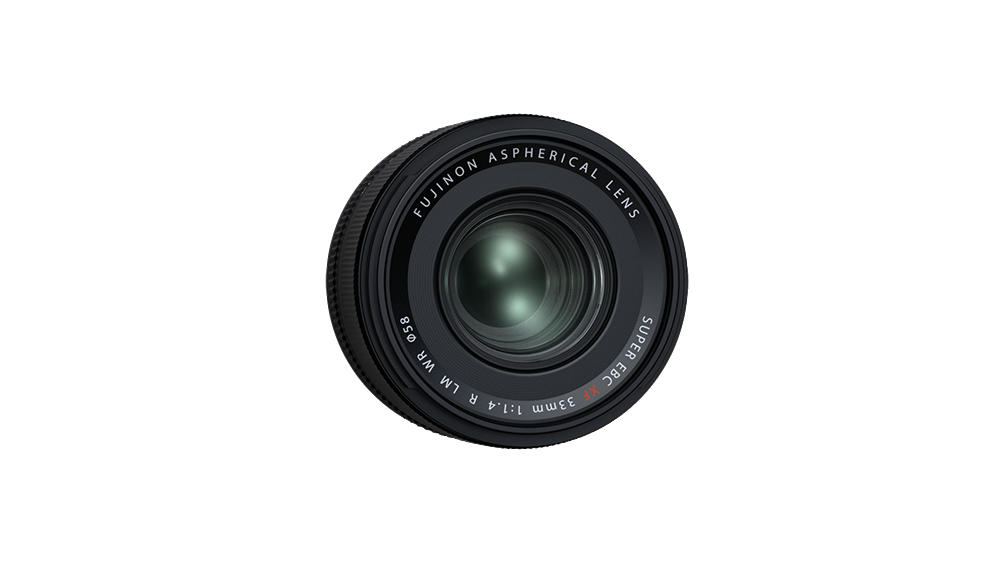 Objectif Hybride Fujifilm XF 33mm f1.4 R LM WR - vue 4