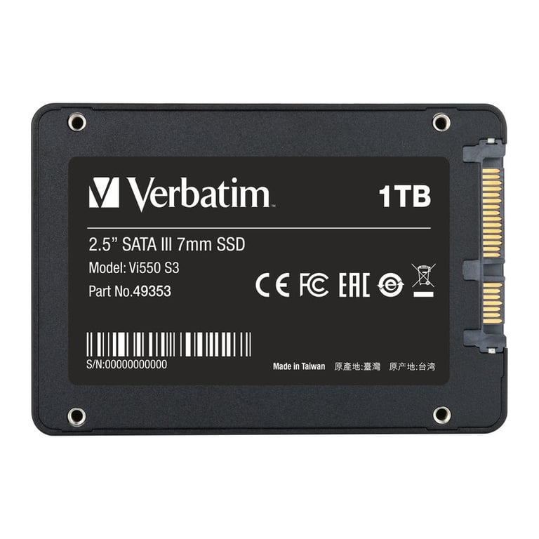 Verbatim Vi550 S3 SSD 1TB - Neuf
