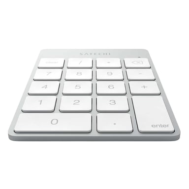 Satechi ALUMINUM RECHARGEABLE BT KEYPAD SILV. GR Numérique Bluetooth Argent