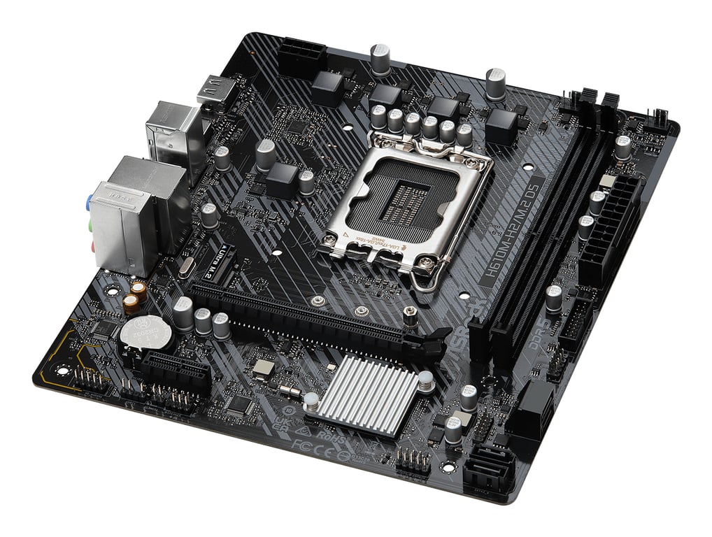 ASRock H610M H2/ .2 D5 - vue 5