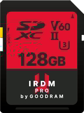 Scheda SD 128GB UHS II V60 GoodRAM - blister retail