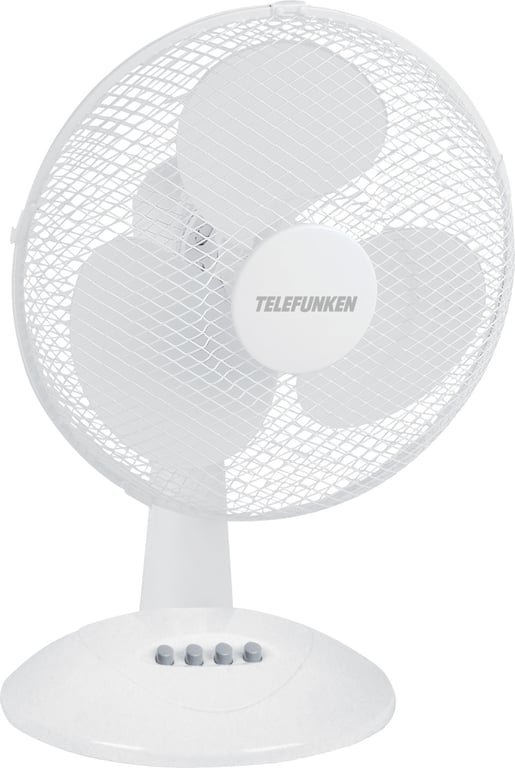 Ventilateur Telefunken TLKM08576 3 vitesses oscillant ABS 30 cm - vue 3
