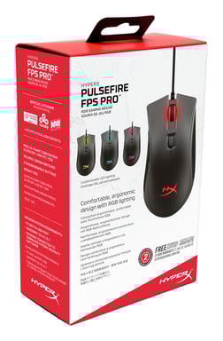 HyperX Pulsefire FPS Pro souris Gaming Ambidextre USB Type-A Optique 16000 DPI