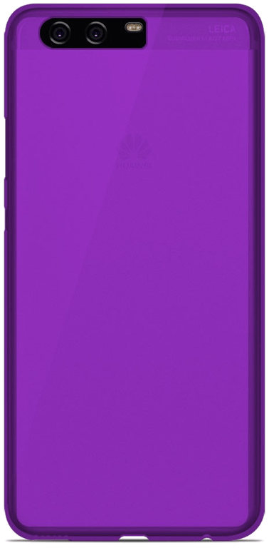 Coque silicone unie compatible Givré Violet Huawei P10 Plus