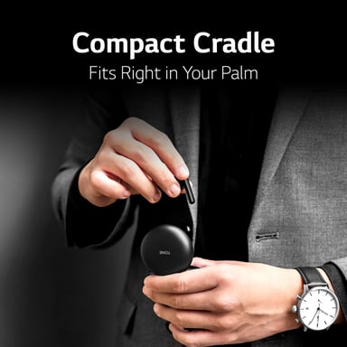 LG TONE Free FN6 Cuffie stereo senza fili (TWS) Bluetooth Musica Nero