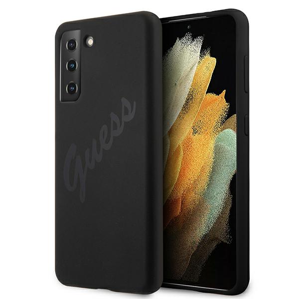 Guess Coque Rigide Pour Samsung Galaxy S21 Plus G996 Avec Motif Et Logo