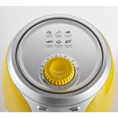 Ariete 4615/00 Unique 2 L Autonome 1000 W Friteuse d'air chaud Jaune